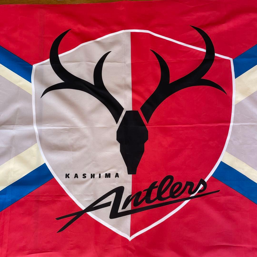 鹿島アントラーズ Lフラッグ 美品 - メルカリ