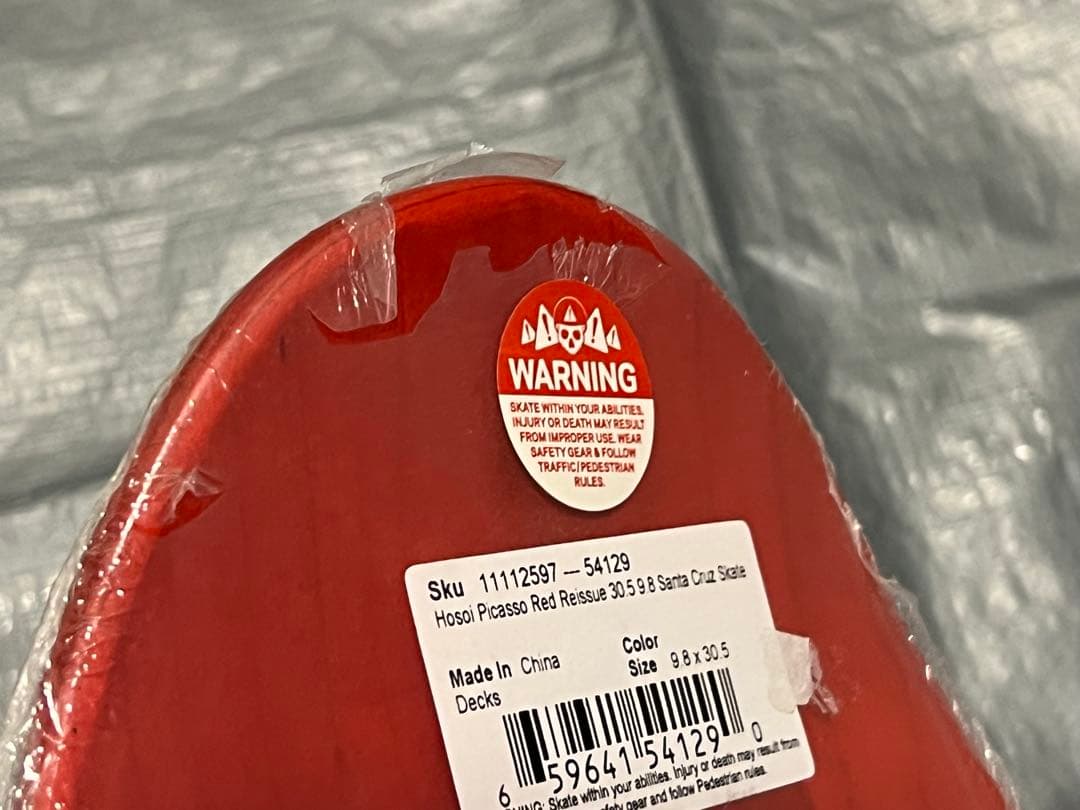 サンタクルーズ クリスチャンホソイ コラボ ピカソデッキ 9.8インチ