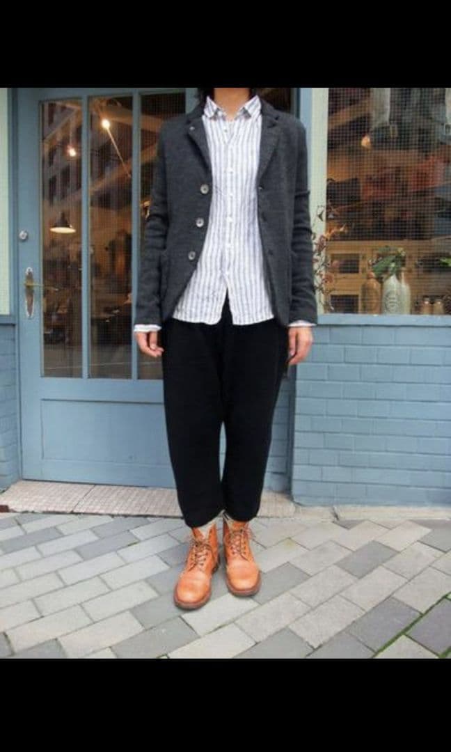 オールドマンズテーラー 柔らかウールサルエルパンツ