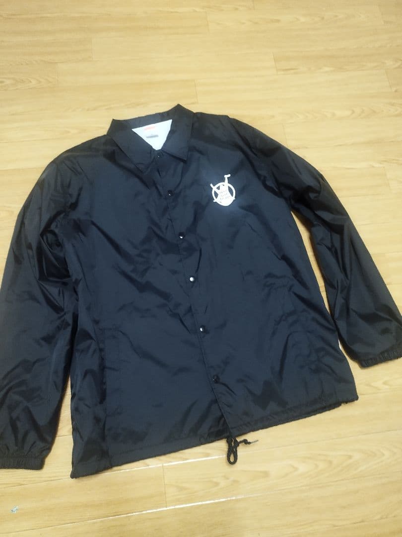 IKKI NOT DEAD コーチジャケット ナイロンコーチジャケット L ブラック