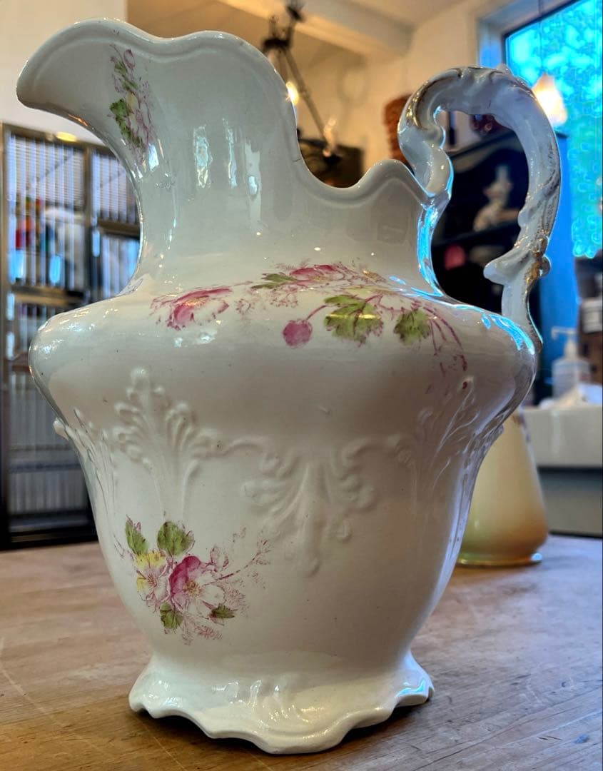 英国アンティークヴィクトリア朝トランスファーウェアウオーター 英国アンティークヴィクトリア朝トランスファーウェアウオーター