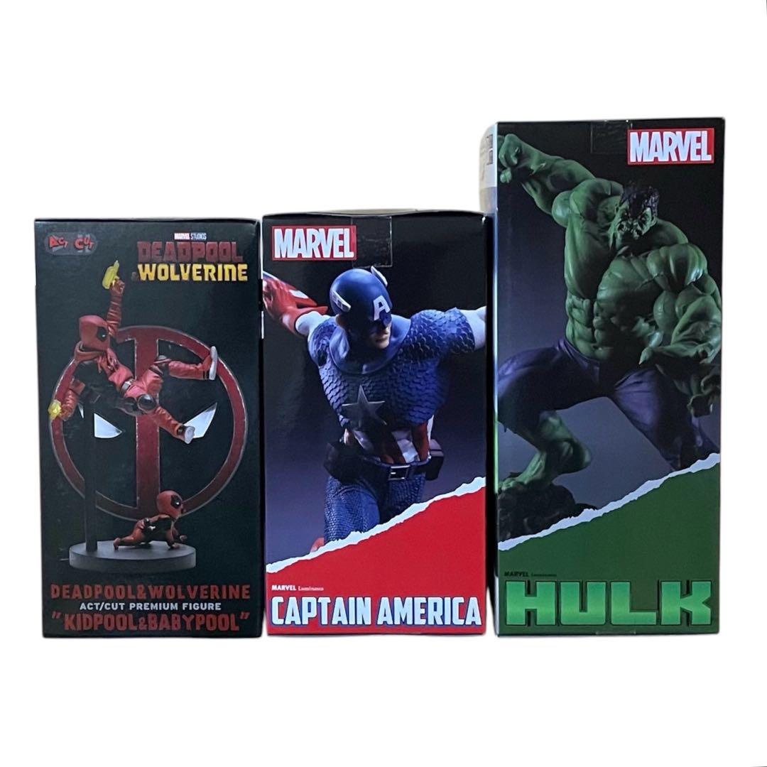 MARVEL マーベル ACT/CUTプレミアム フィギュア 8種セット