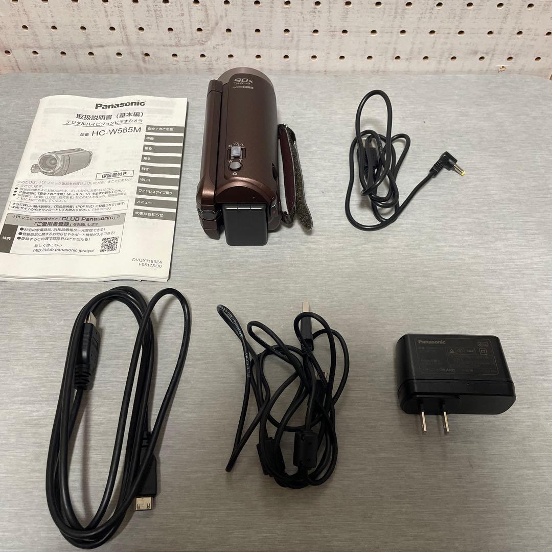 Panasonic HC W585M ビデオカメラ 本体 パナソニック