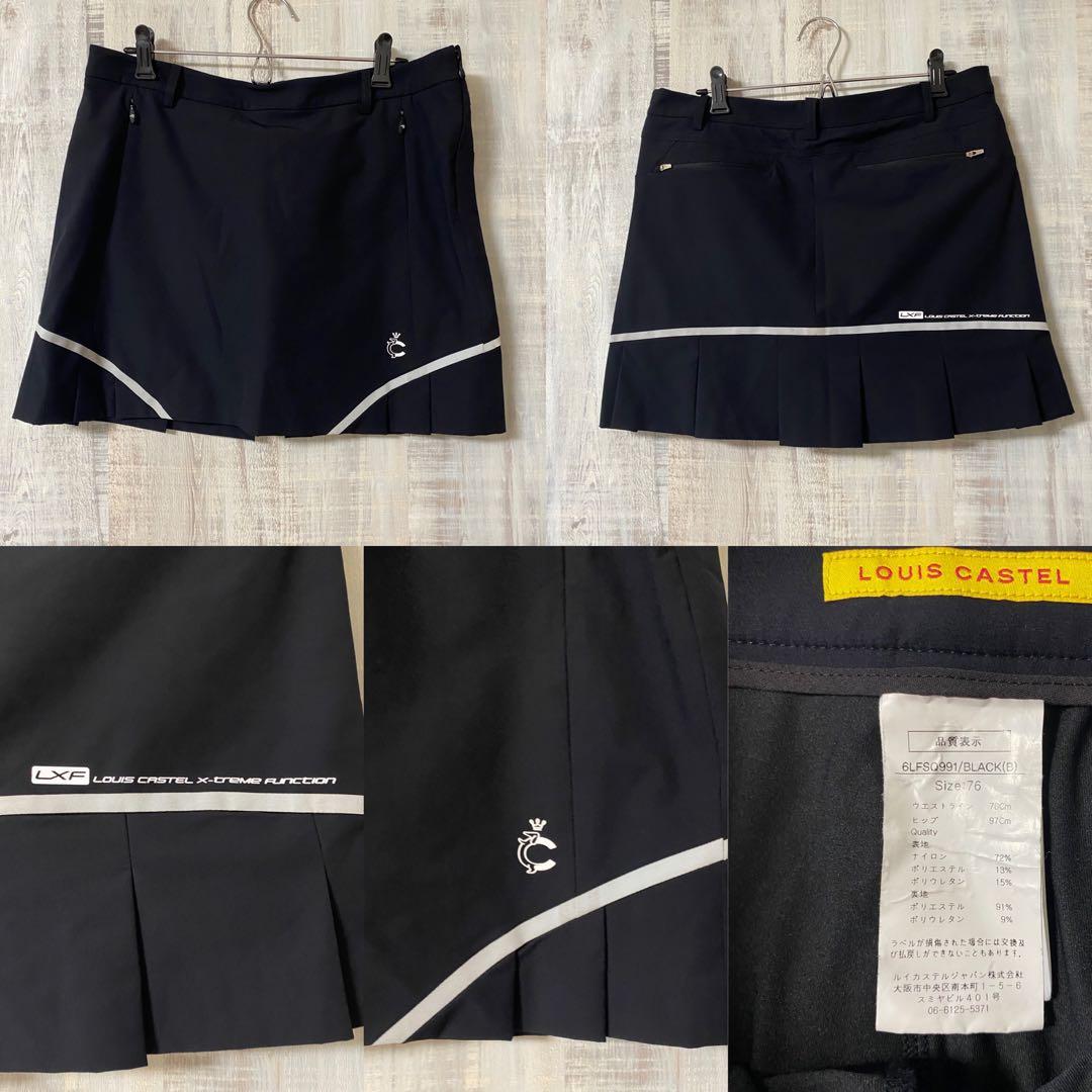 louis castel 韓国　ゴルフスカート　プリーツスカート　大きいサイズ