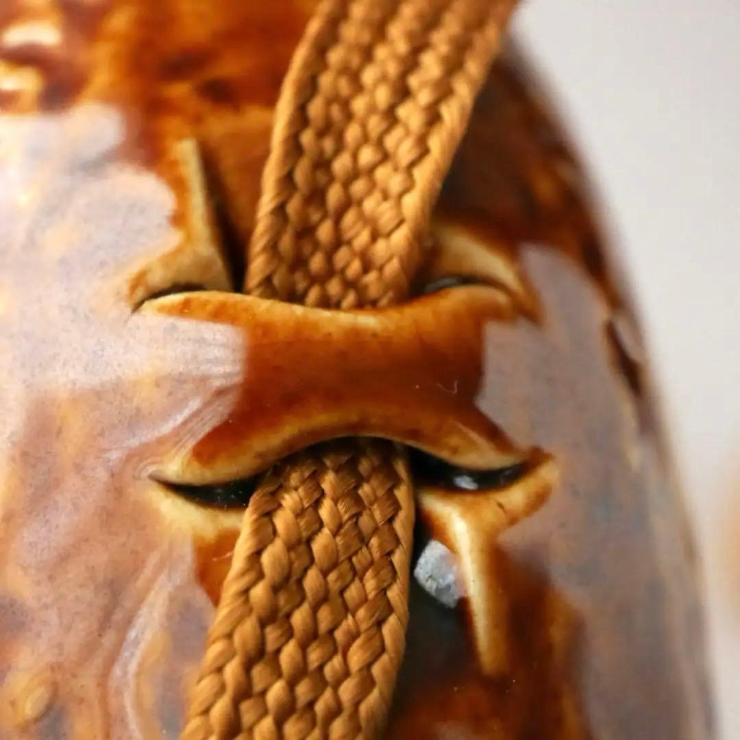 陶器製水筒 元箱付き 山印 国策製品 /SN159