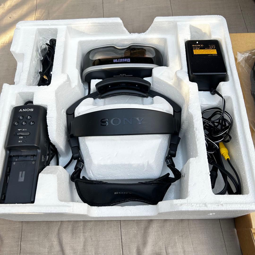 ソニー グラストロン PLM-50 sony Glasstron 箱あり 現状 SONY ソニー