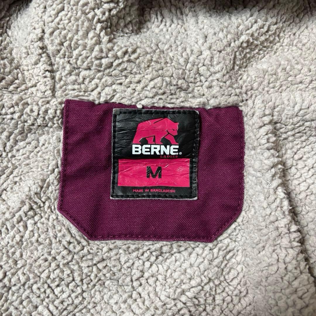 ぽ古着ダックパーカーアクティブジャケット短丈90s裏ボアジップフーディース