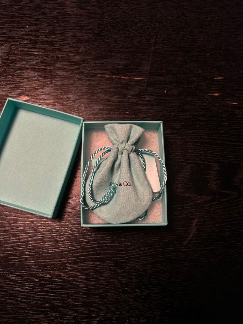 Tiffany & Co. オープン ハート スタッド ピアス シルバー11mm