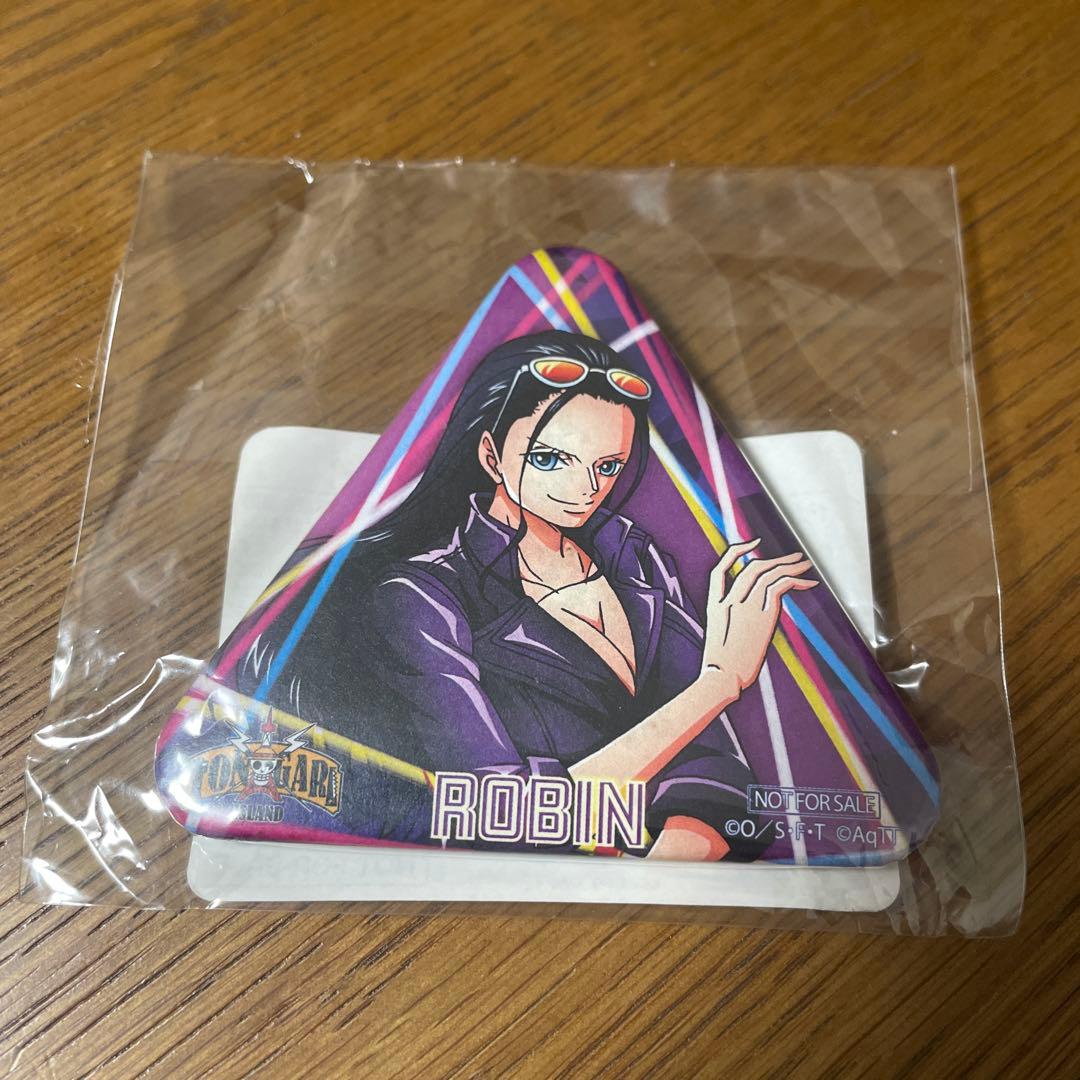 非売品】東京ワンピースタワー トンガリ缶バッジ ニコ・ロビン【新品未