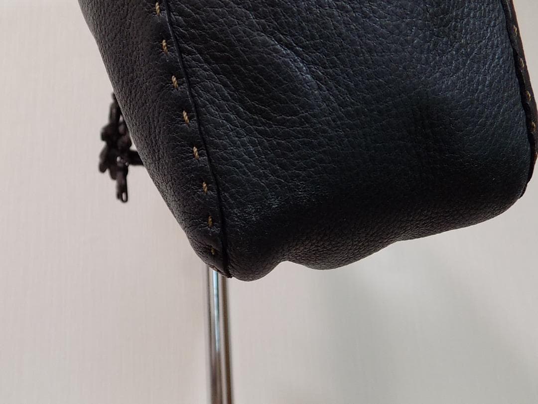 HENRY BEGUELIN ショルダートートブルーグリーン　イタリア製