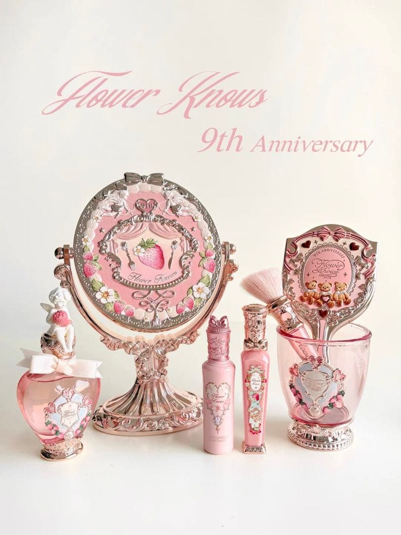 【残りわずか】フラワーノーズ　9周年アクセサリーコレクション　3点セット　新作