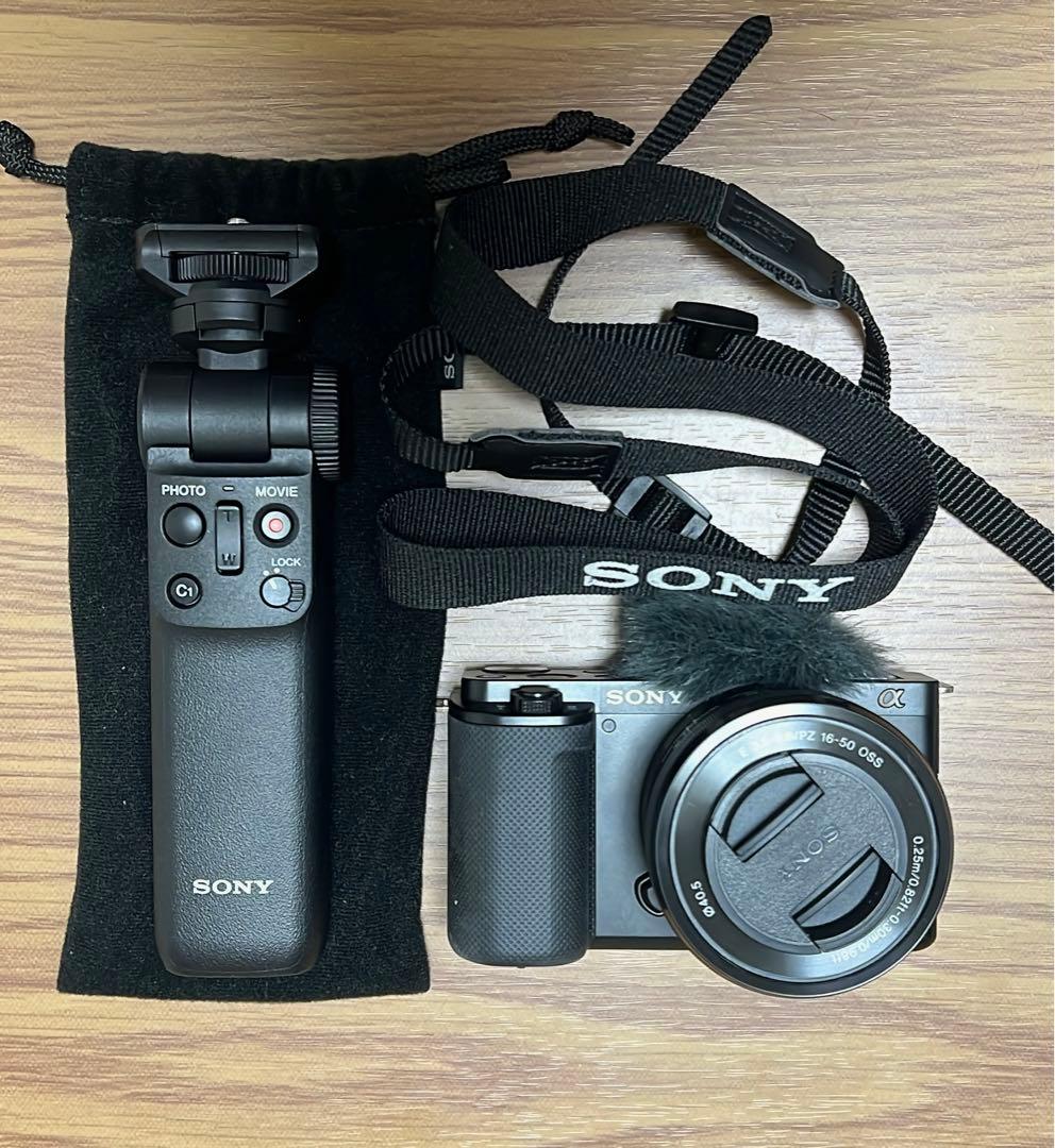 新入荷 未使用SONY ZV-E10LパワーズームレンズキットZV-E10 グリップ