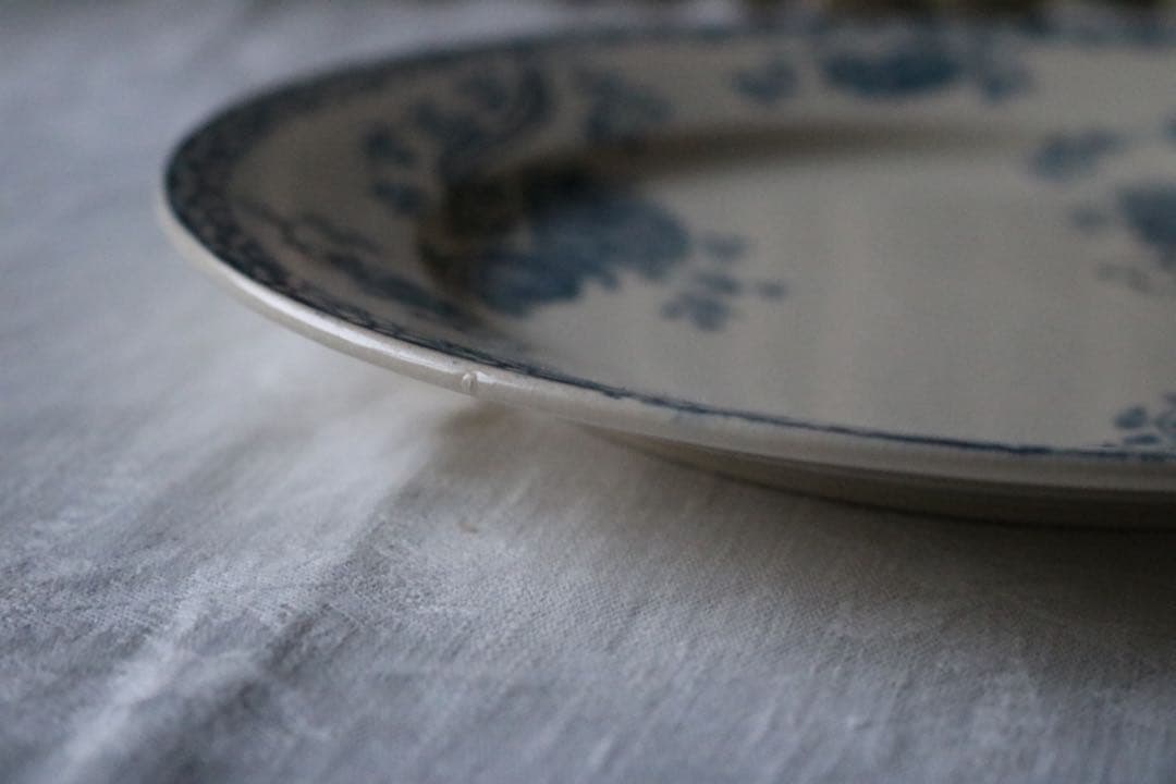 フランス アンティーク プレート sarreguemines royat