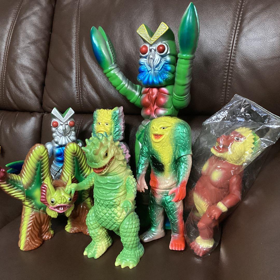 ブルマァクM1号　怪獣7体セット　バラ売り値引不可　袋なし美品　現状現品渡し