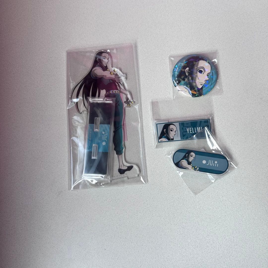 ハンターハンター イルミ 缶バッジ アクスタ ネームバッジ - メルカリ