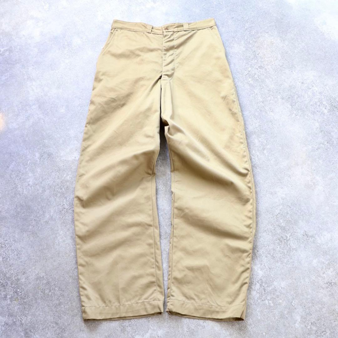 70s US ARMY チノパンW30L31 1960s usarmy W30L31 チノパン