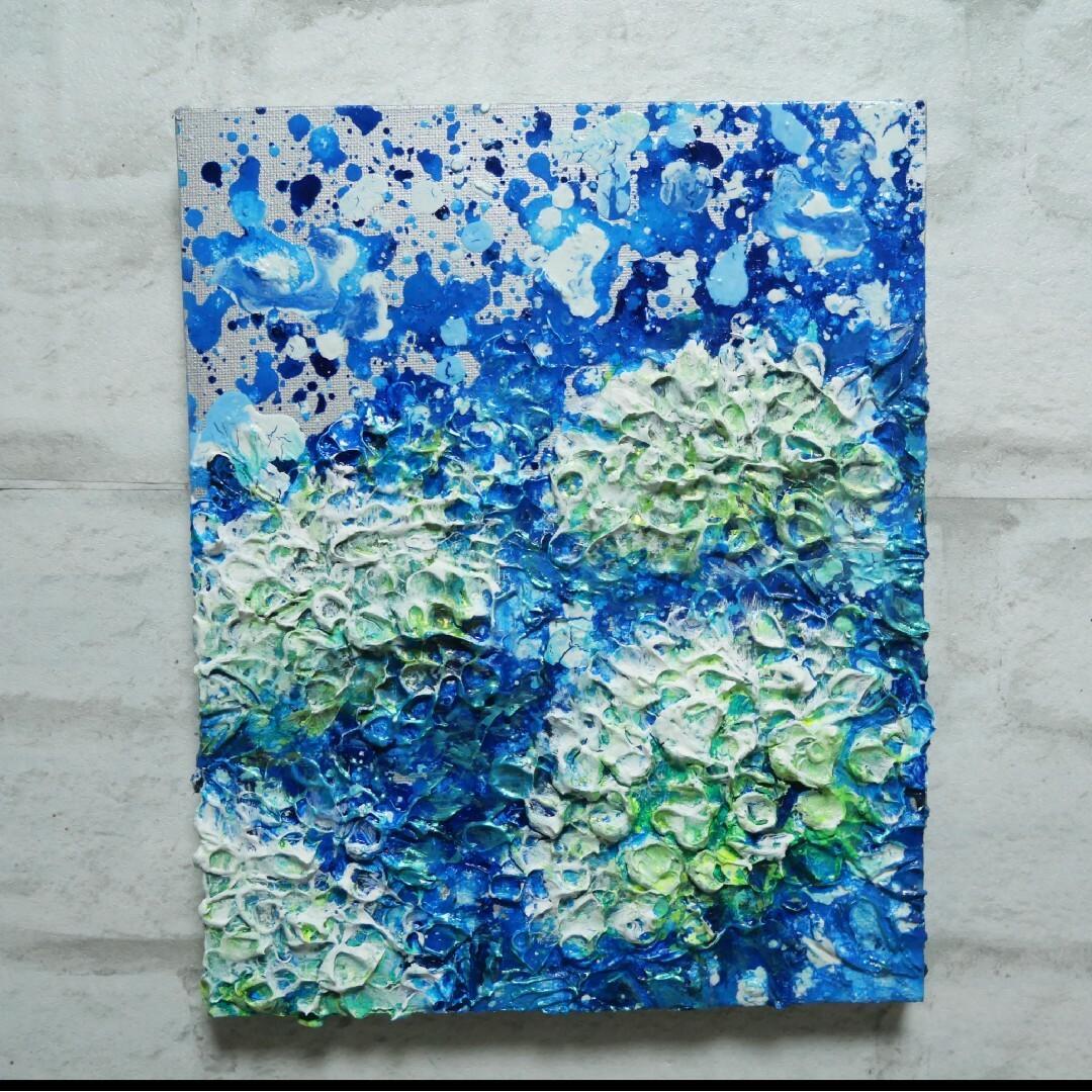 油絵 油彩 油彩画 絵 絵画【梅雨の雨】