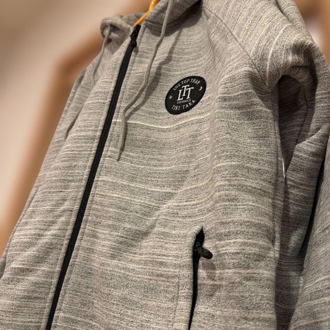 Luz Top Team Tiki Taka パーカー グレー　上下セット