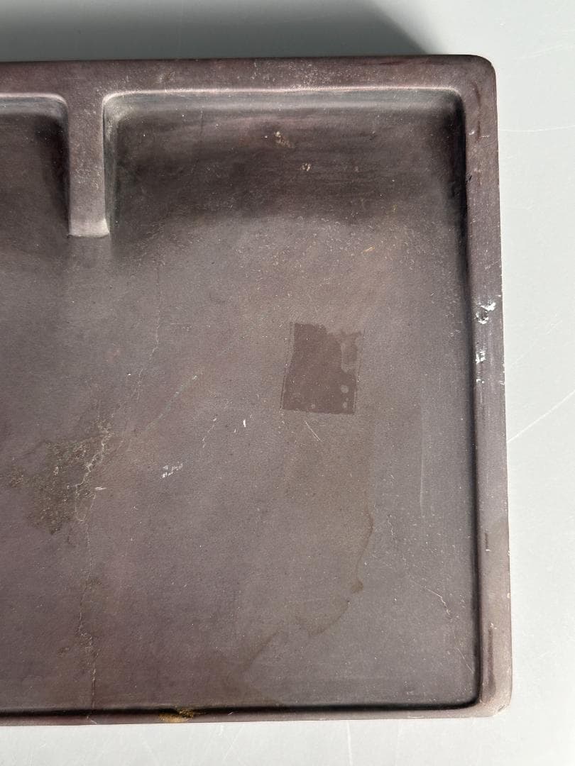 中国書道具 硯 双子形硯 端渓硯 硯台 唐物 唐硯 古物 古玩