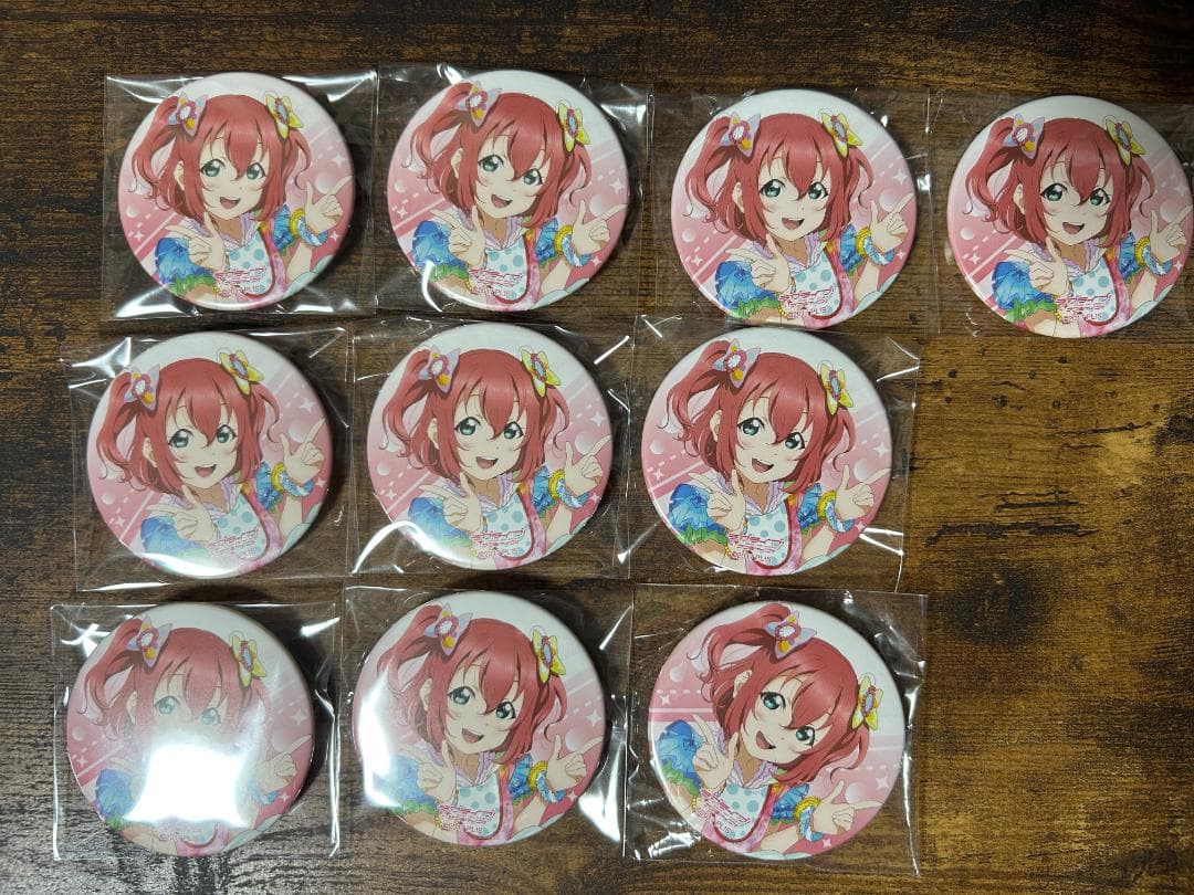 ラブライブサンシャイン Aqours 黒澤ルビィ 痛バ 缶バッジ