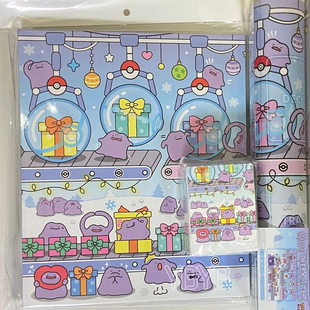 ポケモン メタモン プレイマット デッキケース サプライ シークレットマンション