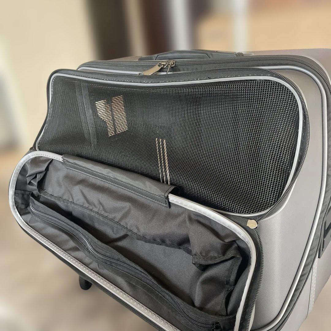 レア OSOTO グレー スーツケース 4輪キャスター Lサイズ