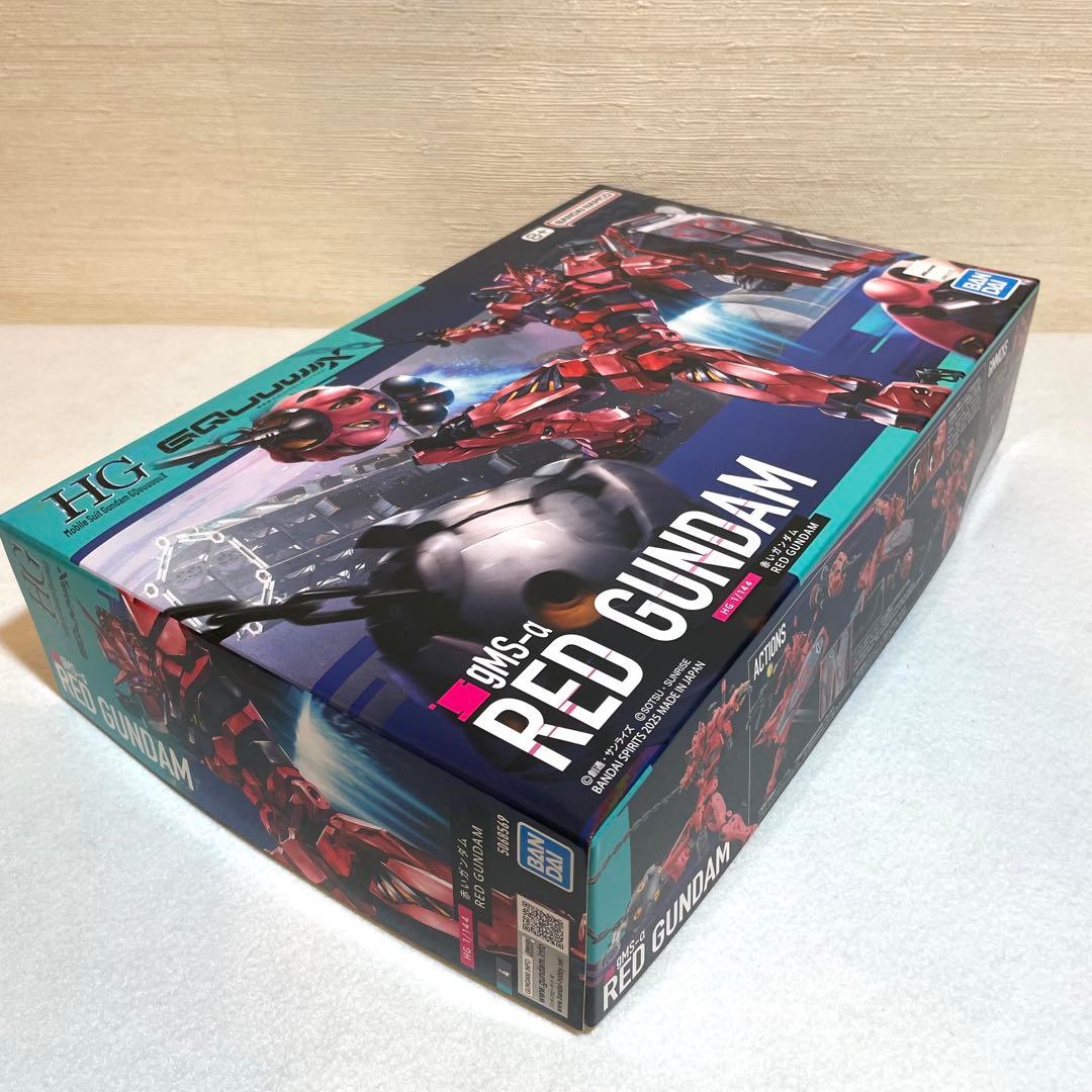 HG 赤いガンダム 軽キャノン エグザベ専用ギャン 軍警ザク ガンプラ4点