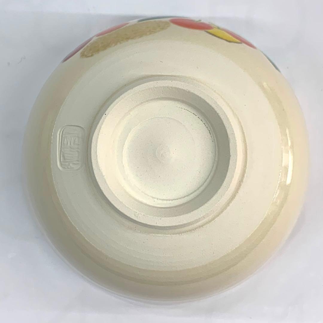 茶碗仁清さくらんぼ】加藤永真紙箱