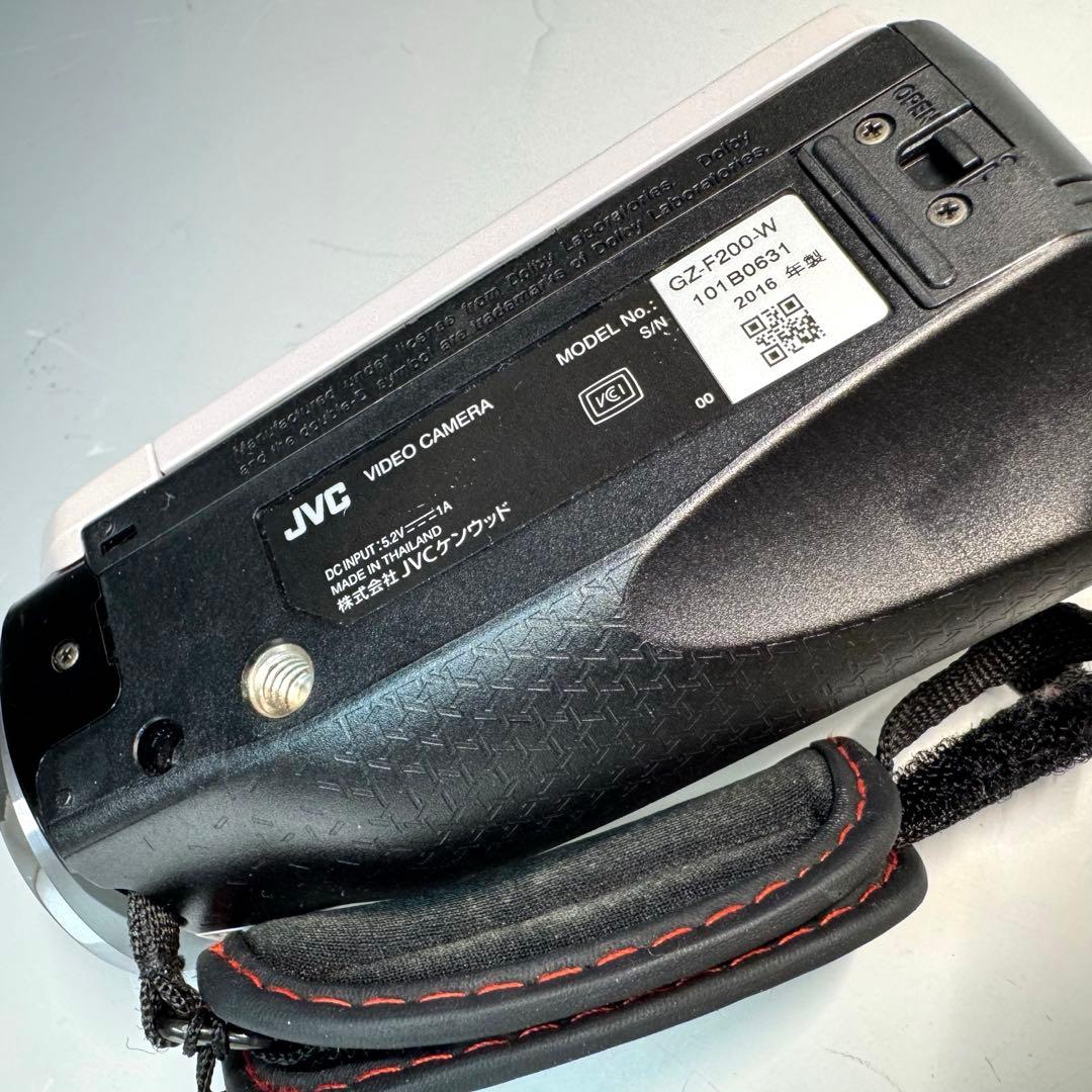 JVC エブリオ ビデオカメラ GZ-F200-W 耐低温 耐衝撃 GZ- - メルカリ