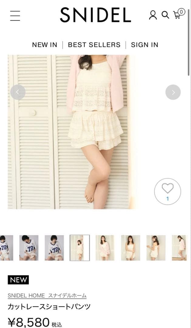 スナイデルホーム セットアップ