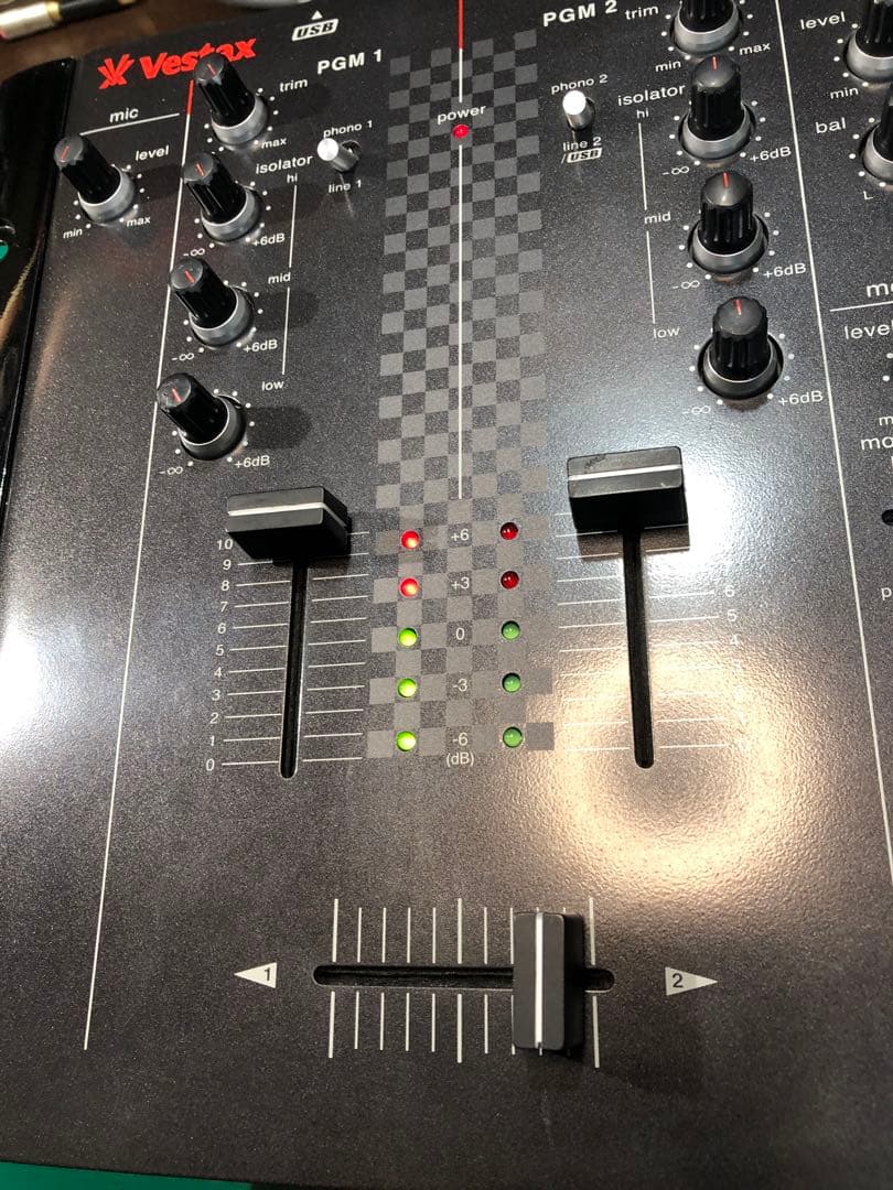 VESTAX ベスタクス VMC-002XLu フェーダーメンテナンス Vestax VMC