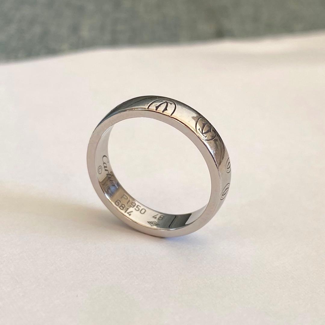 SS　正規美品！カルティエ ハッピーバースデー リング48号