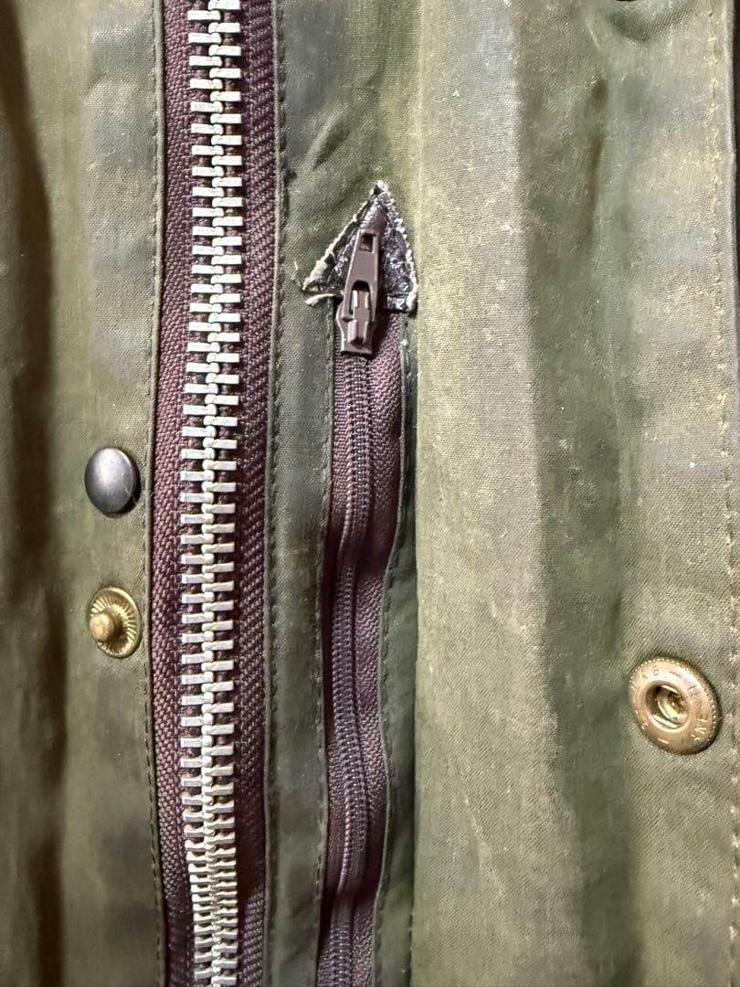 Barbour Beaufort ビューフォート34 バブアーオリーブ　90年代