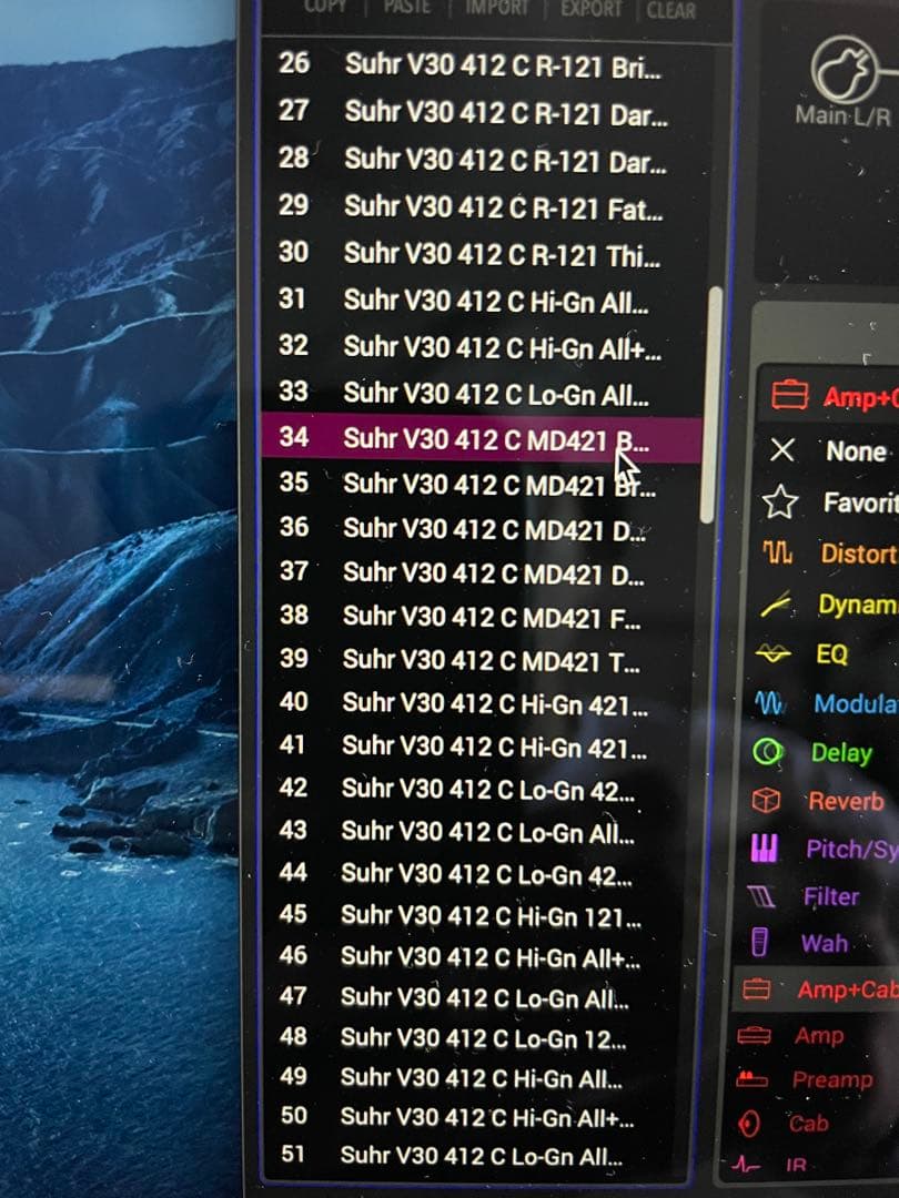 ギター LINE 6 HX STOMP Celestion Suhr IR