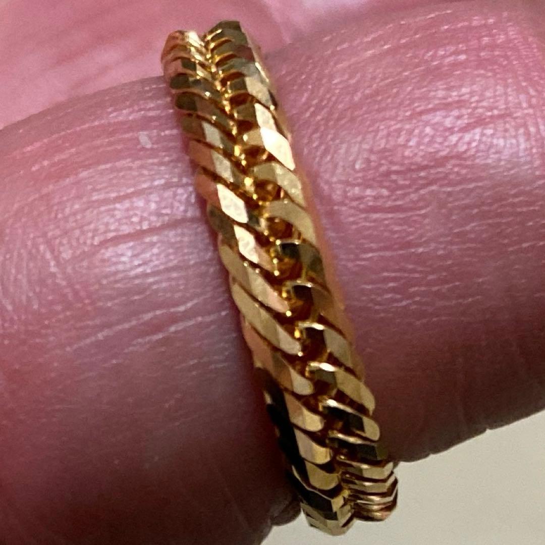 K18喜平　リング3.2g 新品未使用品　男女兼用　トリプル2面喜平