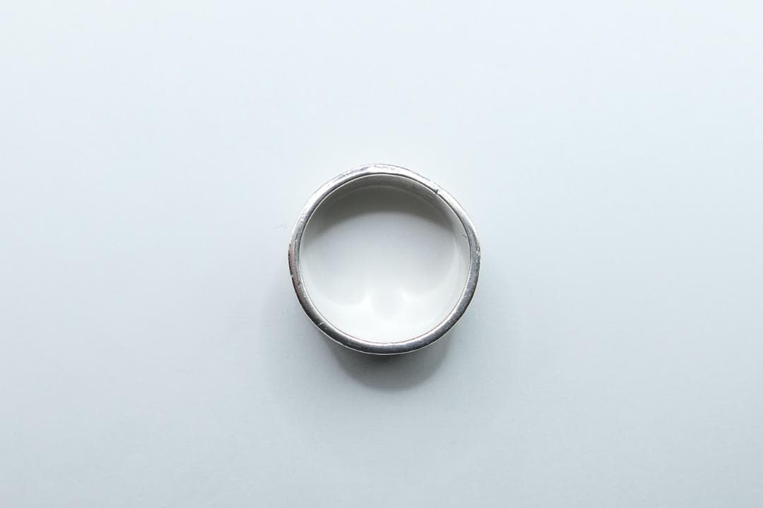 美品　22号　ナバホ　ヘンリーマリアーノ　スタンプワーク　リング　指輪