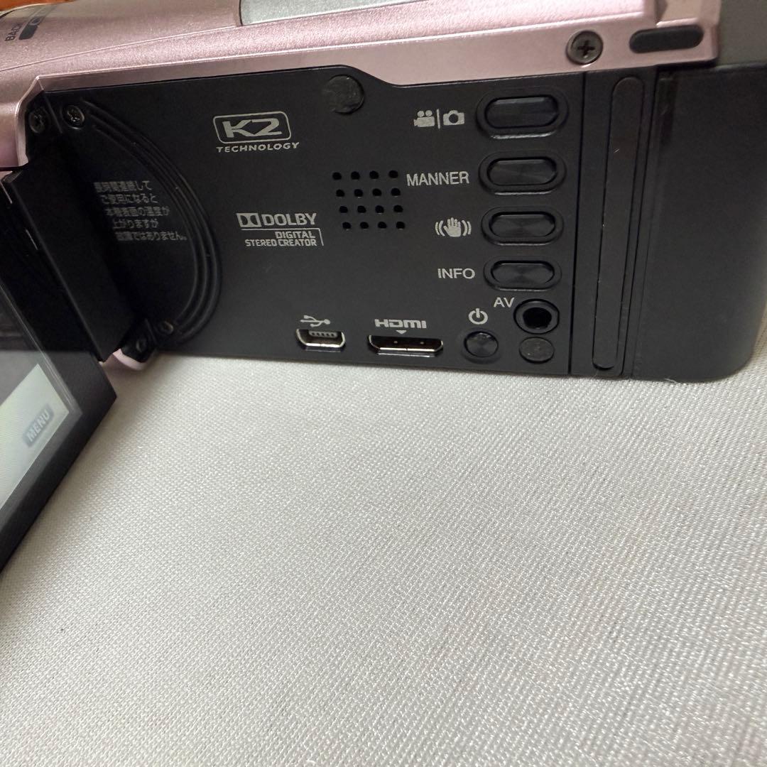 JVC ビデオカメラ GZ-E325-P フルHD 光学40倍/最大60倍ズーム