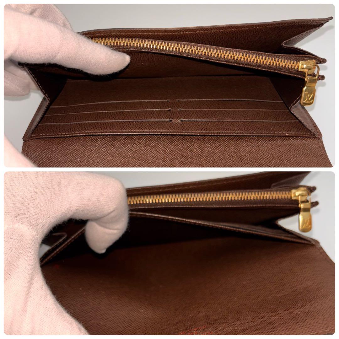 ✨鑑定済み✨ルイヴィトン✨ダミエ✨ポルトフォイユサラ 長財布 10枚