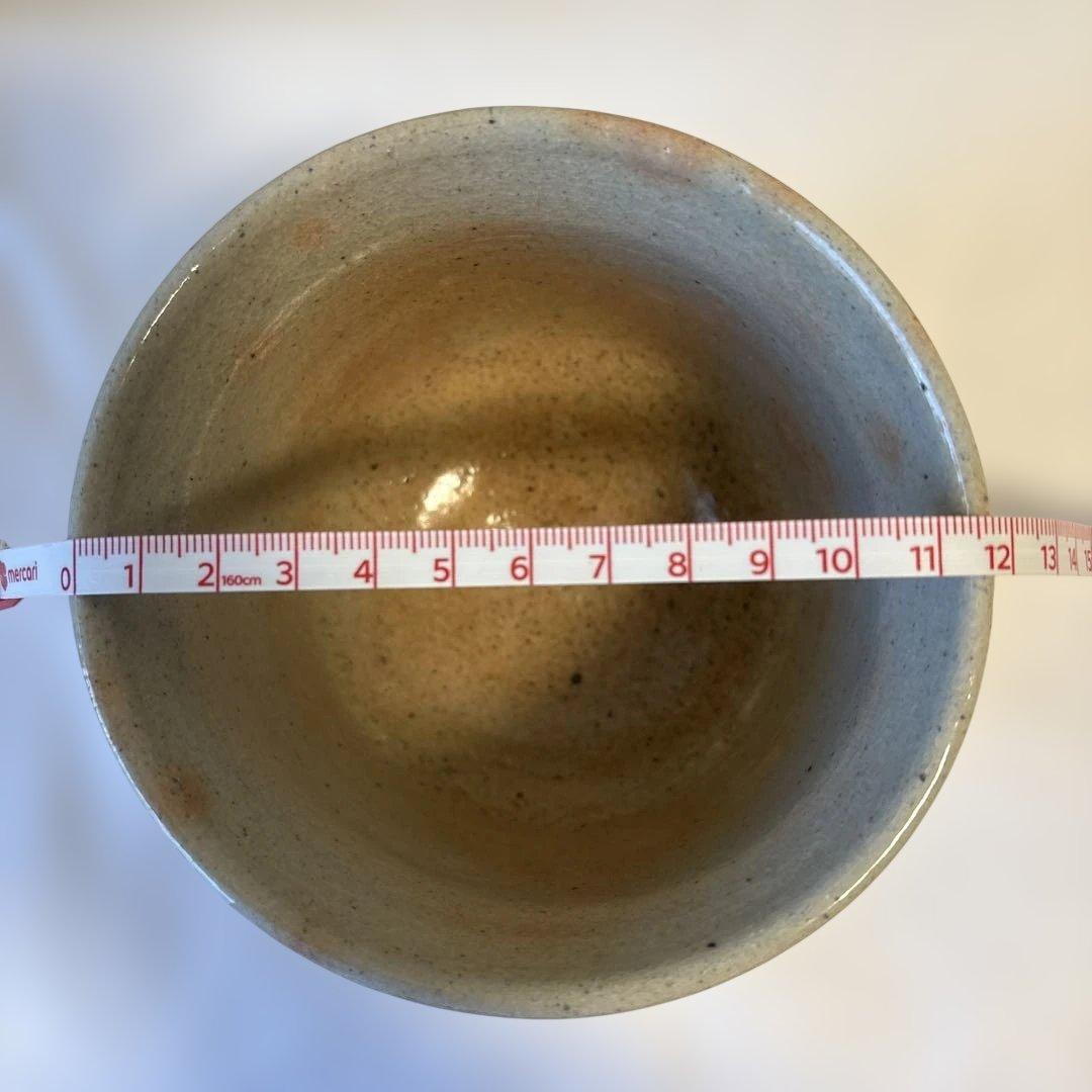 韓国人間国宝 李朝七代白山 金正玉作 嶺南窯 茶碗 共箱