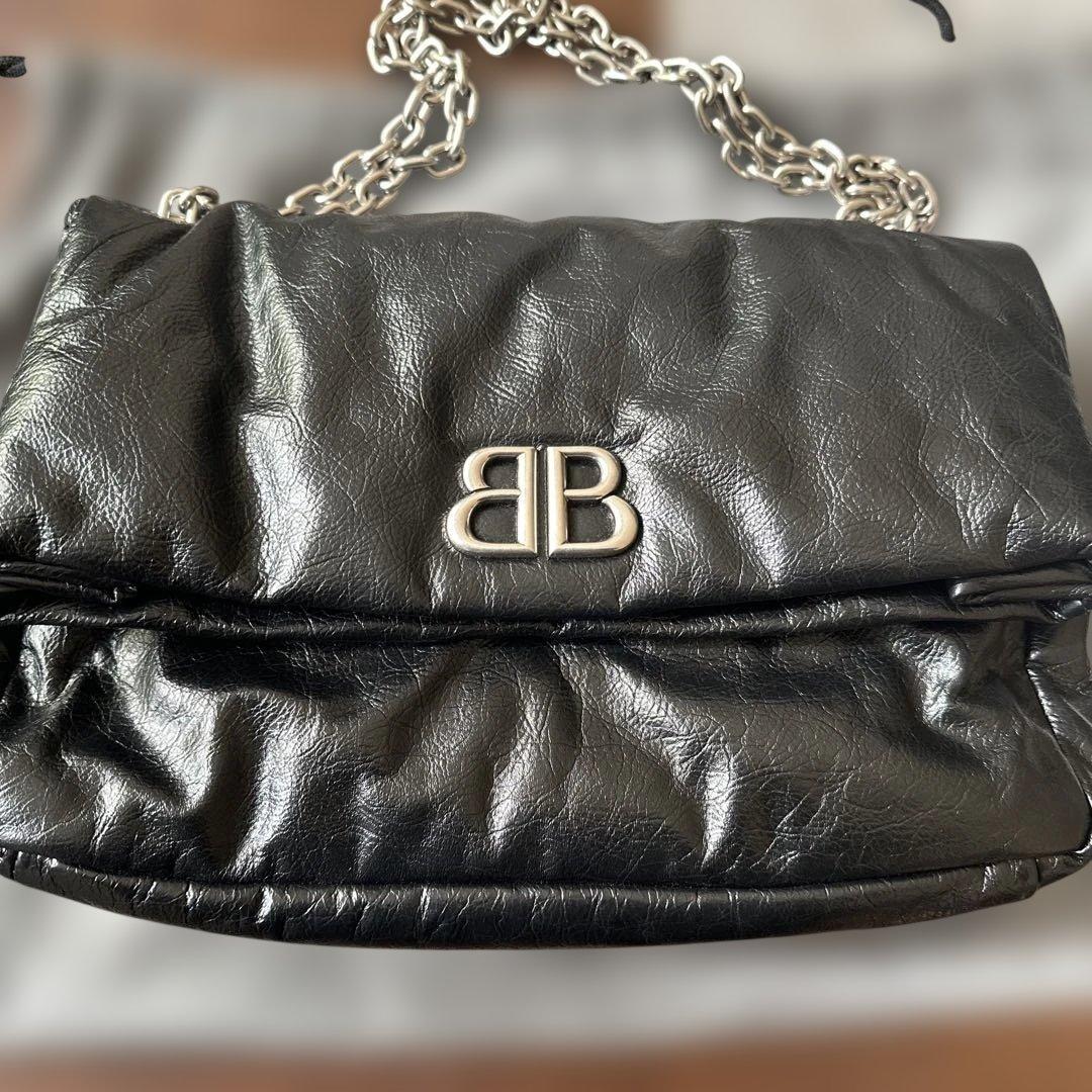 クロマロ様✴︎✴︎BALENCIAGA モナコ チェーンバッグ ミディアム