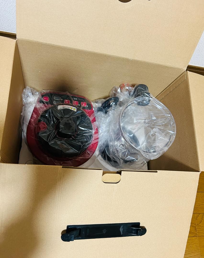 【新品・未使用】ツインバード パワフルミキサー レッド KC-4859R