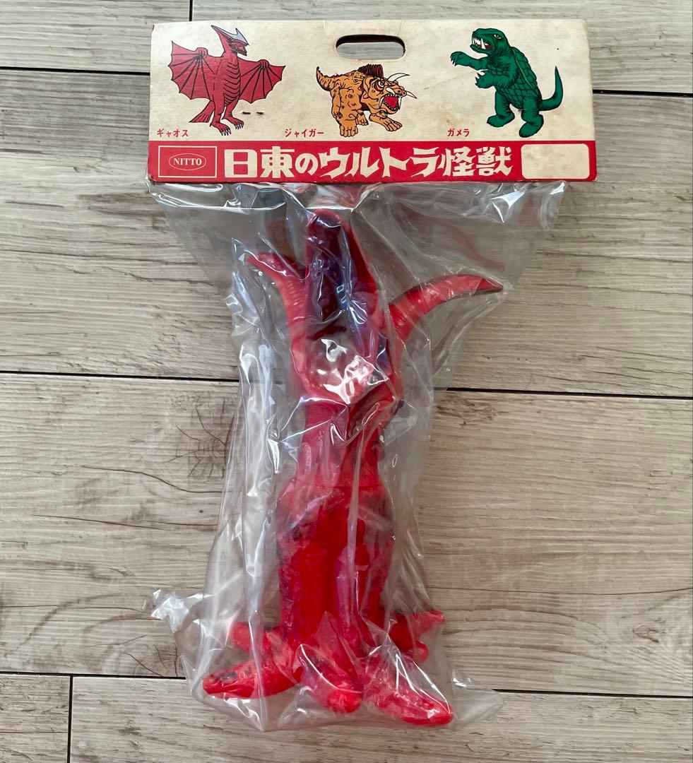 バイラス ニットーソフビ人形デッドストック未開封新品極美品マルサンブルマァク日東