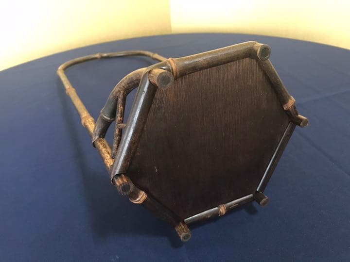 煎茶道具 購入 ゴマ竹 竹炉 涼炉台 （D1） 2026年最新】涼炉 煎茶道具