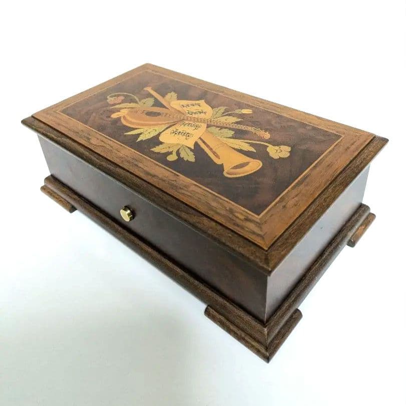 チョコミント リュージュ REUGE 50弁 4曲 スイス製 オルゴール