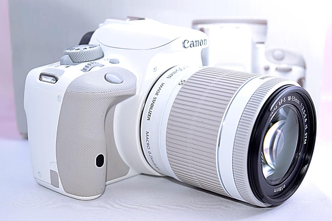 Canon kiss x7☆希少ホワイト☆スマホに転送☆高性能レンズ！