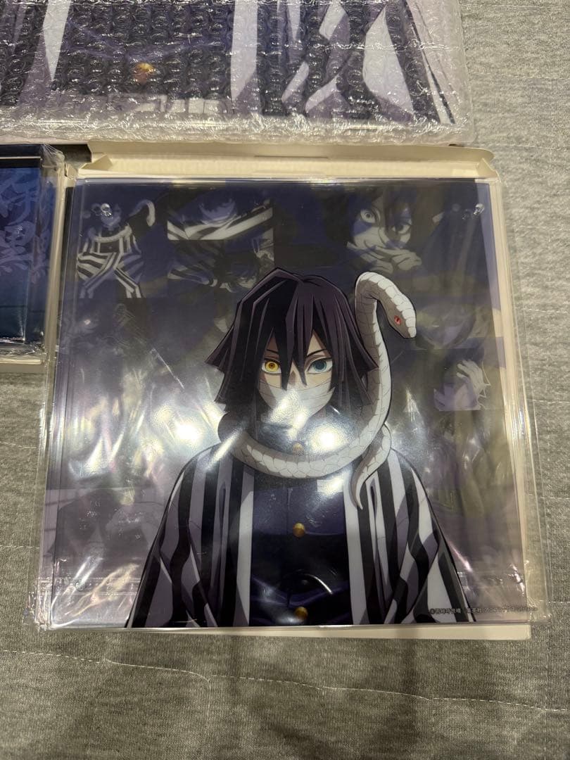 鬼滅の刃柱伊黒小芭内柱稽古編KVアナザーアクリルブロックアクリルパネル