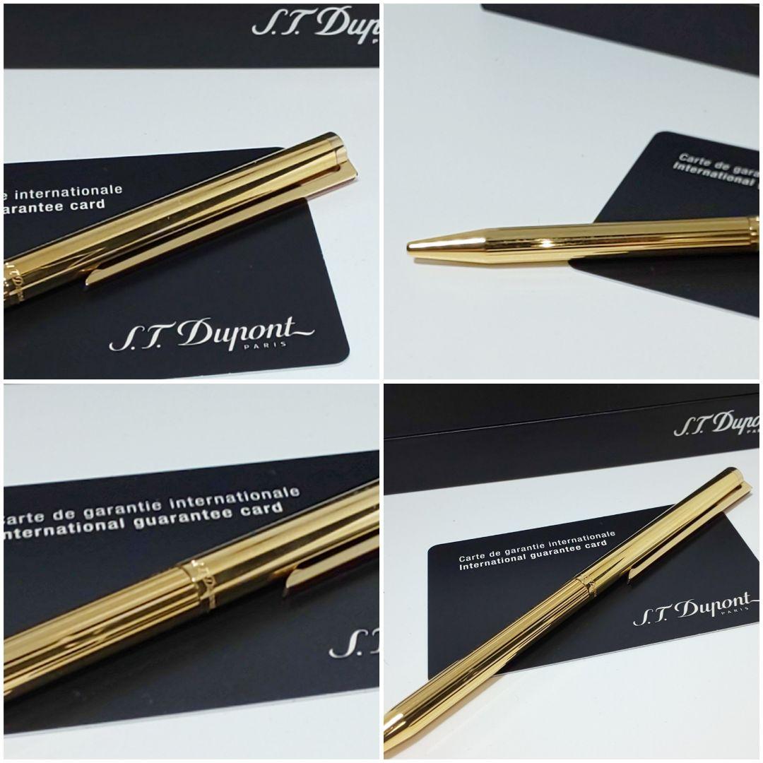 【未使用】S.T.Dupont デュポン ボールペン&シャープペン ゴールド