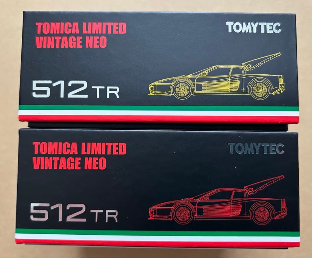 トミカリミテッドヴィンテージネオ フェラーリ 512TR 2台セット