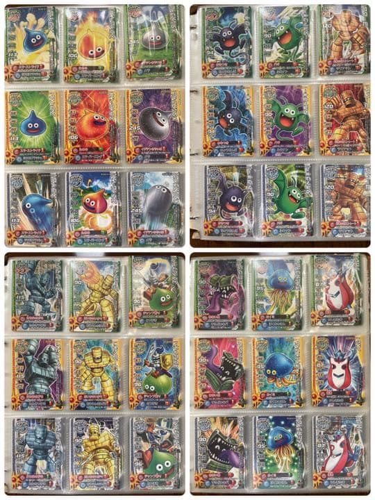 ドラクエ　モンバト　オフィシャルカードアルバム2冊　まとめ売り500枚