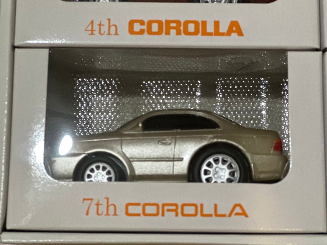 COROLLA 40th Anniversary ミニカーセット